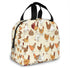 antspuent A Brood of Chickens Lunch Bag for Women Girls Kids Insulated Picnic Pouch Thermal Cooler Tote Bento Large Meal Prep Cute Bag Big Leakproof Soft Bags for Lunch Box, Camping, Travel, Fishing