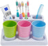 Eslite Toothbrush Toothpaste Holder Stand for Bathroom Storage Organizer