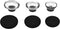 Wiki VALLEY 3X Earpieces for Plantronics Voyager Legend Eartip Kit,Plantronics Voyager 5200 5220 5210 Bluetooth Headset Foam Covers-Large Medium Small