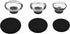 Wiki VALLEY 3X Earpieces for Plantronics Voyager Legend Eartip Kit,Plantronics Voyager 5200 5220 5210 Bluetooth Headset Foam Covers-Large Medium Small
