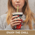 Spoton Iced Coffee Sleeve €œ 3 Pack with Pouch Reusable Ice Java Sock for Cold Drink Cups Neoprene Insulated Cup Sleeves Compatible Starbucks, McDonalds and Dunkin Donuts (Color Paws), SLVB3SML