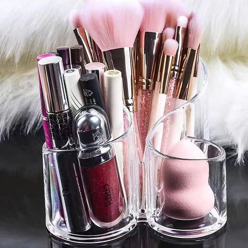 Makeup brush holders?brush holder?makeup brush storage?makeup brush holders?makeup organizer, Jewelry and Hair Accessories?Eyebrow pencil makeup brush finishing box cosmetic desktop storage box, dressing table eyebrow pencil lip gloss finishing