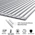 Roll Up Dish Drying Rack (17.3''X13''), Silicone Wrapped Steel Rods, Anti-Slip, Anti-Rust, Strong, Heat Resistant, Over The Sink Multipurpose Dish Drying Racks