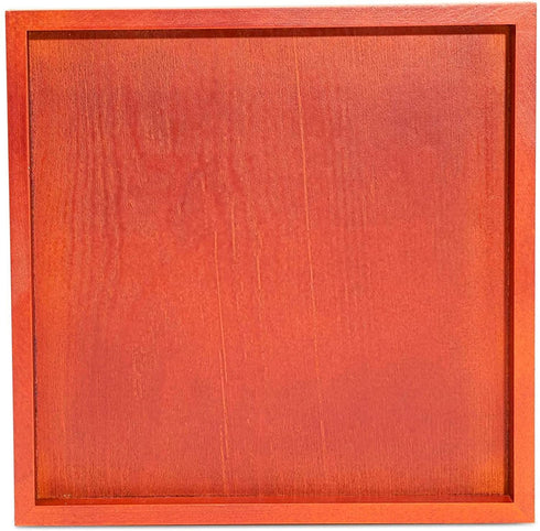 Bright Creations Wine Cork Board Frame Kit (2 Pack) 12 Inches, Red Brown