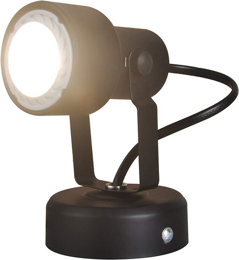 KING SHA LED Spotlight Accent Lamp 5W (50W Halogen Light Equiv.) MR16 GU10 Bulb Warm White CRI82 Cord-n-Plug