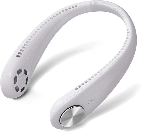 Leafless USB Hanging Neck Fans Portable Rechargable battery personal Fan portable around the neck fan