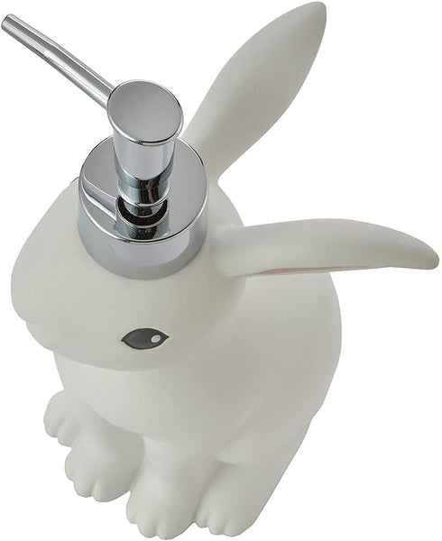 SKL Home by Saturday Knight Ltd. Easter Bunny Soap Dispenser, White