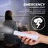 Westek Emergency Light, 2 Pack Multi-Function LED Rechargeable Flashlight, Power Failure Light and Night Light Must-Have Power Outage Lights, Ideal for Storms, Blackouts NL-PWFL AmerTac