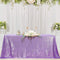 B-COOL Lavender Sequin Tablecloth Lilac Wedding Party Sequin Tablecloth Classy and Elegant Tablecloth for Romantic Event or Banquet 60x102 Inch