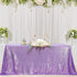 B-COOL Lavender Sequin Tablecloth Lilac Wedding Party Sequin Tablecloth Classy and Elegant Tablecloth for Romantic Event or Banquet 60x102 Inch