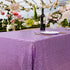 B-COOL Lavender Sequin Tablecloth Lilac Wedding Party Sequin Tablecloth Classy and Elegant Tablecloth for Romantic Event or Banquet 60x102 Inch