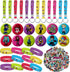 Friday Night Birthday Party Supplies,86pcs Funkin Party Supplies Kit with 50 Stickers, 12 Keychain, 12 Button Pins, 12 Bracelets