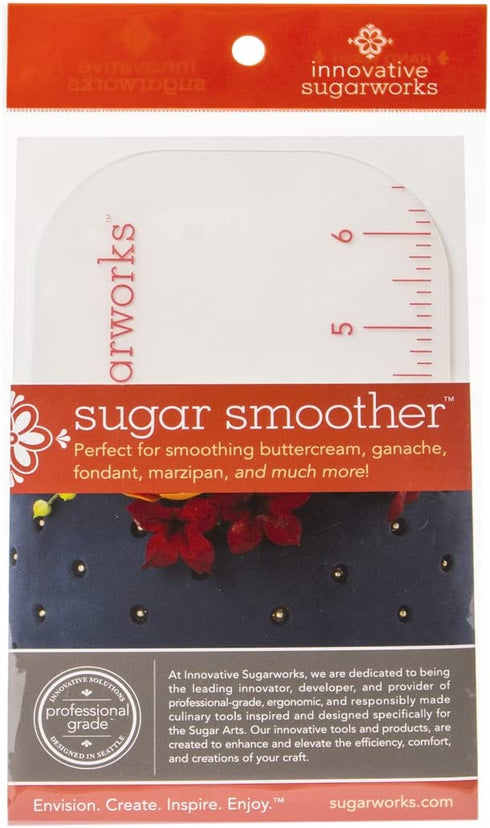 Innovative Sugarworks Sugar Smoothers for Fondant, Modeling Chocolate, Sugarcraft, and Cake Decorating (3 Small (2 Thin,1 Thick) and 3 Large (2 Thin,1 Thick))