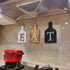 HoreZer ETA Sign Wall-Decor, Rustic Cutout EAT Letter Sign Wood Decorative Hanging Board for Kitchen/Home,EAT Sign Decorative Hanging Wooden Letters, Country Wall Art (3 Pieces)