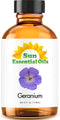 Sun Essential Oils 4oz - Geranium Essential Oil - 4 Fluid Ounces