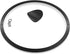 Ozeri, Tempered Glass Earth Fry Pan Lid, 10", Black