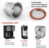 Reusable K Cups Coffee Pod Filters for Keurig 2.0 & 1.0 Single Cup Coffee Makers, Universal Refillable KCups, Keurig filter, Reusable Kcup, K-cups Reusable Filter (1)