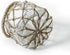 FUNSOBA Rustic Hanging Mason Nautical Jar Creative Rope Net Dry Flower Glass Vase with Handle 6.5 Inch