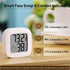 6 Pieces Humidity Gauge Humidity Meter Indoor Outdoor Thermometer Hight Accurate Temperature and Humidity Monitor with LCD Display Fahrenheit Degrees Fahrenheit for Home, Greenhouse, Cellar, Office