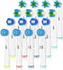 Replacement Toothbrush Heads for Braun Oral b, Compatible with Oral-B 7000/Pro 1000/9600/ 5000/3000/8000/Genius and Smart Electric Toothbrush, 16 Pcs