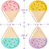 48 Pcs Ice Cream Party Plates, 10'' Disposable Paper Plates, Cute Sundae Party Supplies for Kids Boys Girls Toddlers, Birthday Baby Shower Decorations
