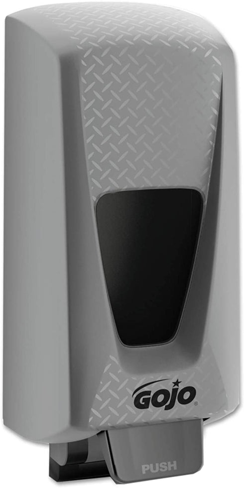 GOJO PRO TDX 5000 Push-Style Dispenser, Gray, for 5000 mL GOJO PRO TDX Hand Cleaner/Hand Soap Refills (Pack of 1) - 7500-01