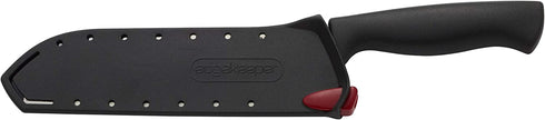 Farberware EdgeKeeper Santoko Knife, 7-inch Santoku, Stainless Steel