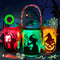 3 pcs Halloween DIY Lantern Jar Craft Kit Decor Supplies Gift, Flickering Flameless Candles(Red, Orange, Green) and Accessories(Eyeball, Spider, Finger), Indoor Outdoor Garden DIY Deco Art Project