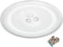 Microwave Glass Plate, 10-3/5" Microwave Turntable Tray Glass Plate Replacement, Compatible LG, Samsung, Kenmore, Hotpoint, Panasonic And GE.