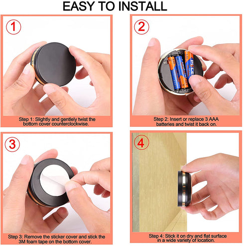 Puck Lights with Remote, Color Changing Wireless LED Puck Lights with Timer, Dimmable Under Cabinet Lights for Kitchen Cabinet Counter, Battery-Powered Closet Lights (6 Pack, Batteries Included)