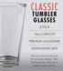 1 Pint Beer Glasses - 2 Pack Elegant 16 oz Tall Clear Drinking Glass and All Purpose Tumblers Pub Style Design For Home Dining, Bars, and Parties by Kitchen Lux