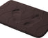 Memory Foam Bath Mat for Bathroom Non Slip Bath Rug Velvet Thick Soft and Comfortable Water Absorbent Machine Washable Easier to Dry Floor Rug Mats Waved Pattern, 20x32 Inches, Chocolate Brown