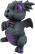 World of Wonders Grave Yard Series Dreamland Dragons | Collectible Dragon Figurine with Birth Certificate | Fantasy Home Decor Accent | 6inch Dragon Statue - Onyx