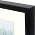 Golden State Art, 12x16 Picture Frame - Ivory Mat for 8x12 Photo - Sawtooth Hangers for Wall Display - Great for Family Photos, Portraits, Baby Pictures (Black)