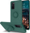 BENTOBEN Samsung Galaxy S20 FE 5G Case 2020, Slim Silicone | Kickstand with 360° Ring Holder | Support Car Mount | Soft Gel Rubber Hybrid Shockproof Bumper Anti-Scratch Non-Slip Cover, Midnight Green
