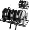 Pot and Pan Organizer for Cabinet Lid Holder Expandable, Tomorotec Attom Tech Home Cabinet Pot Lid Storage Rack Organizer for Frying Pan Kitchen