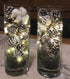 Floral Supply Online 10" Tall x 5" Wide Cylinder Glass Vase and Flower Guide Booklet -for Weddings, Events, Decorating, Arrangements, Flowers, Office, or Home Decor.