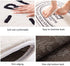 Bathroom Rug Mat, Half Round Bath Mat for Bathroom, Bathroom Rugs Mats 23.6"x15.7", Soft Polyester Non Slip Absorbent Washable