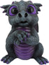 World of Wonders Grave Yard Series Dreamland Dragons | Collectible Dragon Figurine with Birth Certificate | Fantasy Home Decor Accent | 6inch Dragon Statue - Onyx