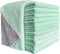 BUEDM Kitchen Dish Towels,Microfiber Cleaning Cloth for Dishes,Bathroom,Car,12 Pack Highly Absorbent Dry Quickly Double-Sided Multi-Purpose Coral Fleece Lint-Free Washcloths