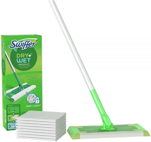 Swiffer 75725 Swiffer Sweeper Dry + Wet Sweeping Kit