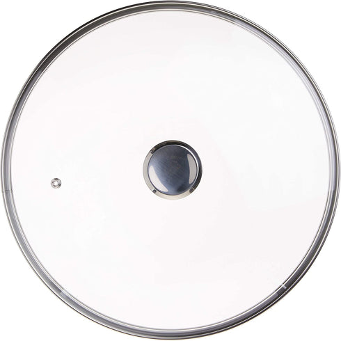 Cook N Home Tempered Glass Lid, 12"/30cm, Clear