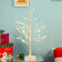 Lighted Birch Tree 2ft Tree Lamp with 24 LED Lights Christmas Decorations Tabletop Tree for Bedroom Indoor Party Warm White