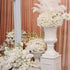FagusHome 8 inch Big Silk Hydrangea Heads Artificial Flowers Heads with Stems 25 Pcs Fake Hydrangea Flowers for D©cor