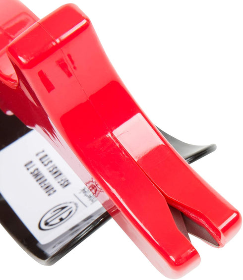 Chef Master 90015 Knife Sharpener | Carbide Tipped Knife Sharpener | Reversible Blades | Handheld Knife Sharpener | Safe & Ergonomic Handle | 2 Pack