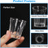 1.5 oz Shot Glass Set with Heavy Base, 24 Pack Clear Shot Glass Bulk for Tequila, Vodka, Whiskey, CockTail, 1.5 Ounces ( 45 ml ) Multifunctional Tasting Glass in All-Round Packing