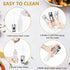 Lauon Oil Sprayer for Cooking, 100ml Olive Oil Dispenser for Air fryer, Kitchen Utensils Oil Glass Bottle for Salad, BBQ, Baking, Roasting, Grilling