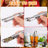 Juome Tea Infuser, 2 Pcs Stainless Steel Tea Diffuser Tea Strainers for Loose Tea, Tea Steeper for Rose, Spices, Coffee, Long-Handle Tea Filter