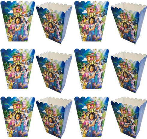 30 Pcs Encanto Party Popcorn Boxes, Encanto Party Supplies Favors Candy Container for Birthday Theater Themed Parties Movie Nights Carnivals