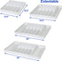 SimpleHouseware Expandable Kitchen Drawer Flatware Organizer